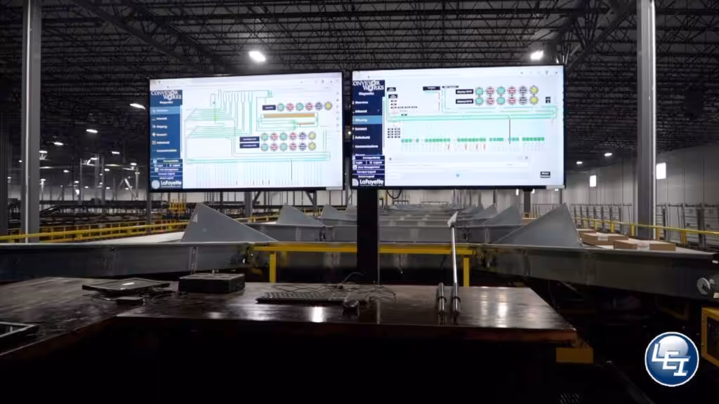 High Speed Case Sortation System Installation