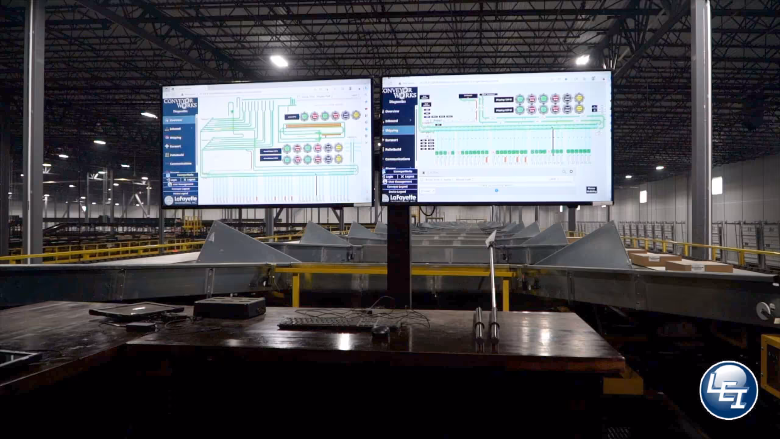 High Speed Case Sortation System Installation