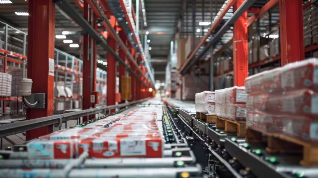 conveyor installation